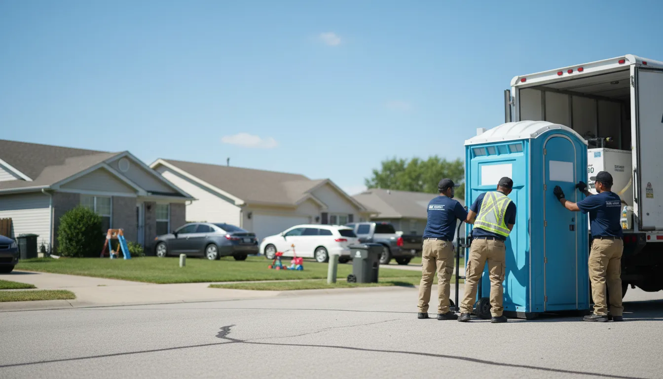 Standard Porta Potty Rentals in Nelson, MO near me